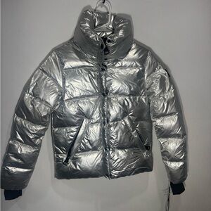 SAM. Metallic Silver Jacket